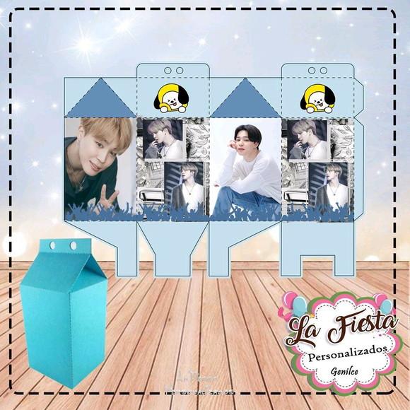 Caixa Milk Banda Bts