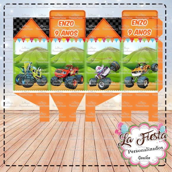 Caixa Milk Blaze e as Monster Machines