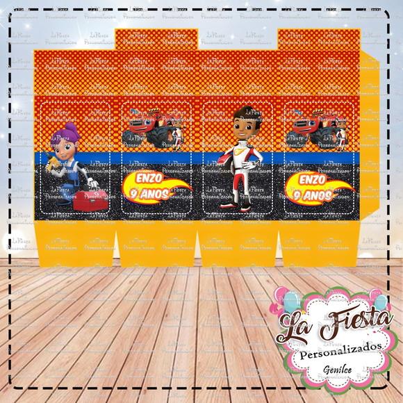 Caixa Milk Blaze e as Monster Machines