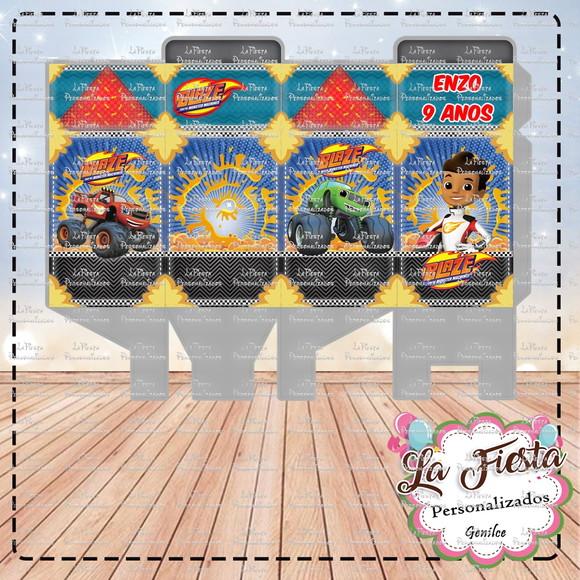 Caixa Milk Blaze e as Monster Machines