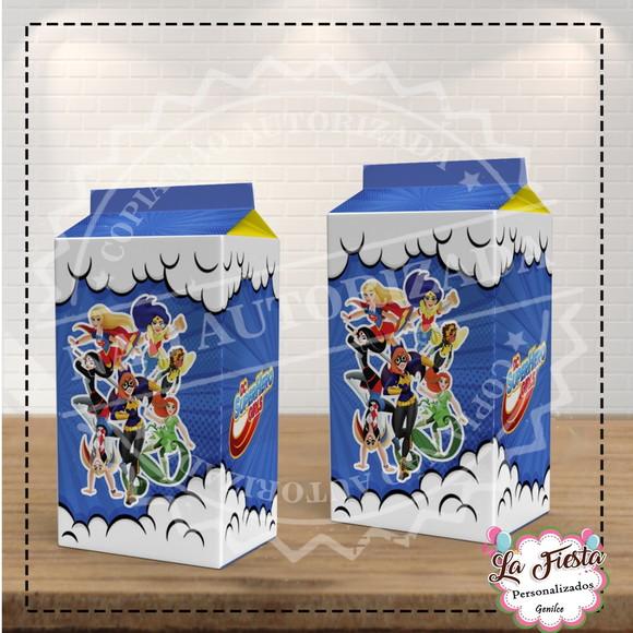 Caixa Milk DC Super Hero Girls