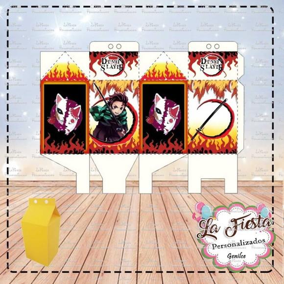 Caixa Milk Demon Slayer - Kimetsu no Yaiba