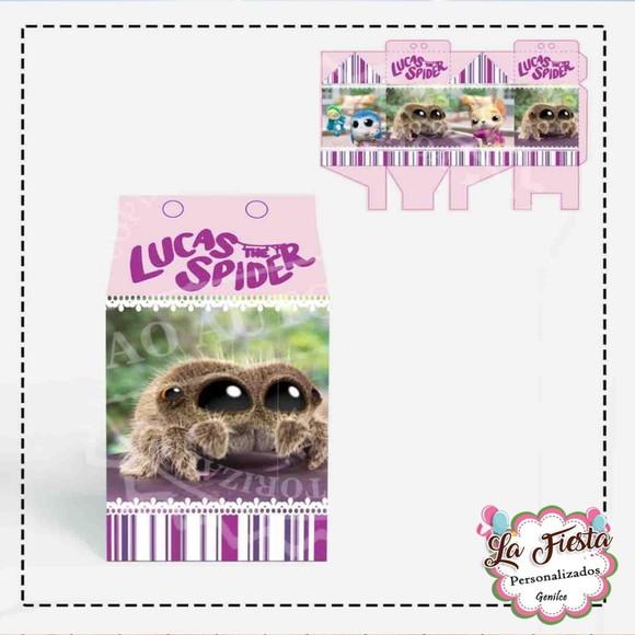 Caixa Milk Lucas a Aranha Spider