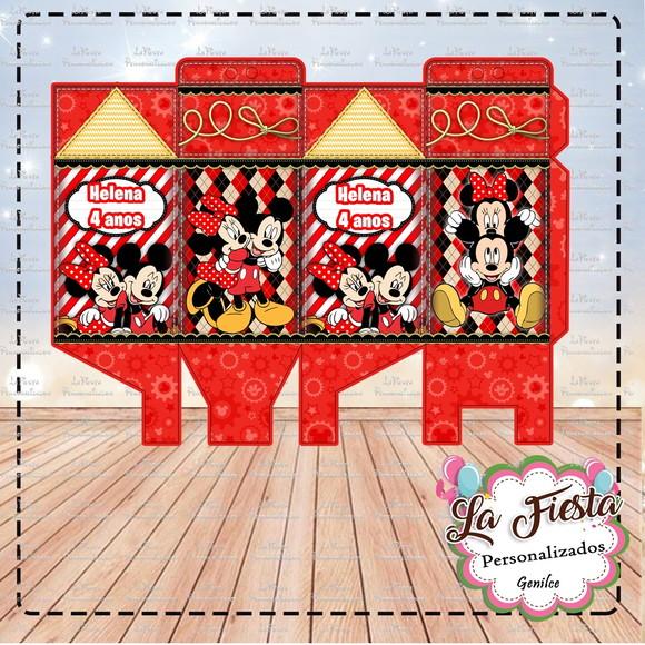 Caixa Milk Mickey e Minnie