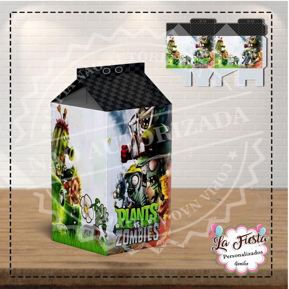 Caixa Milk Plants vs. Zombies