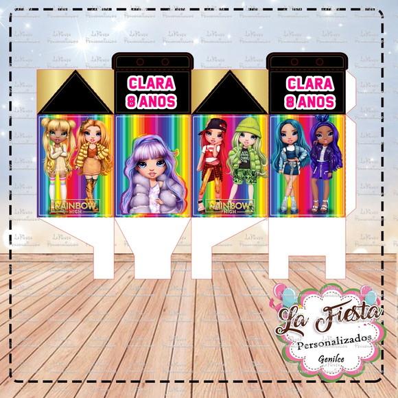 Caixa Milk Rainbow High