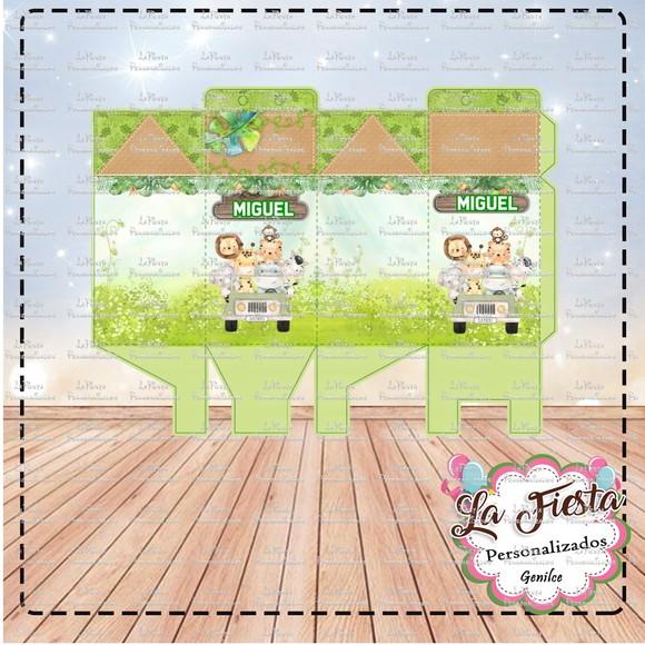 Caixa Milk Safari