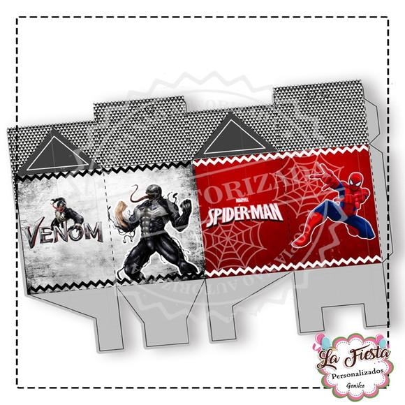 Caixa Milk Venom / Homem Aranha