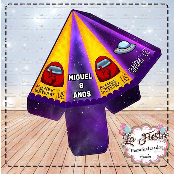 Caixa Piramide Among Us