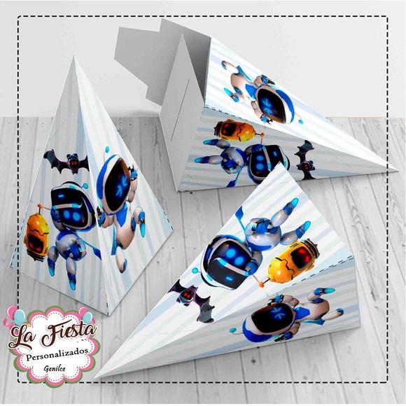 Caixa Piramide Astro Bot Rescue