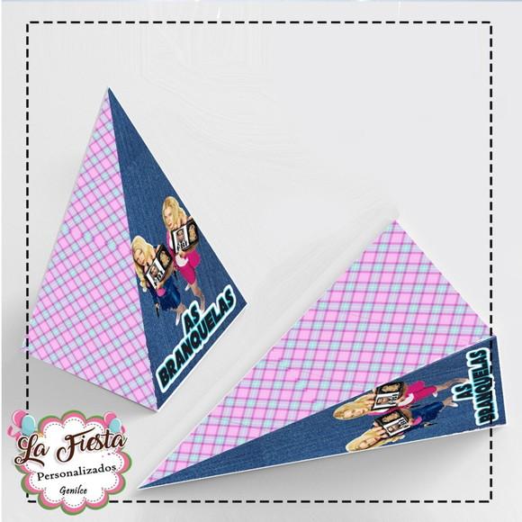 Caixa Piramide as Branquelas