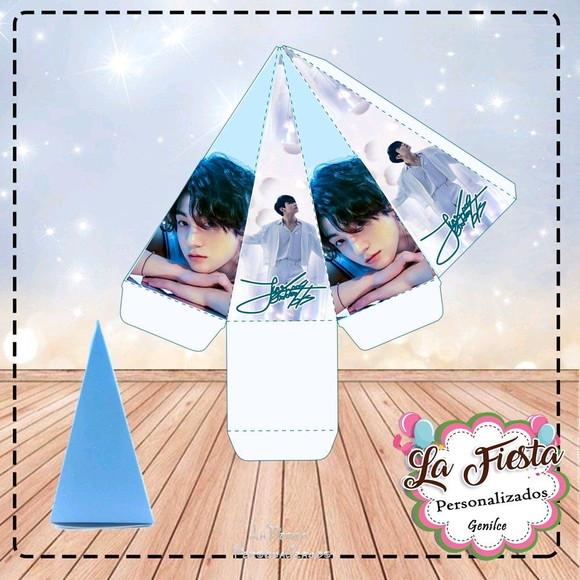 Caixa Piramide Banda Bts