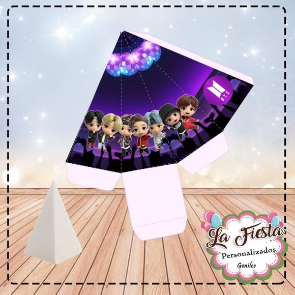 Caixa Piramide Banda Bts