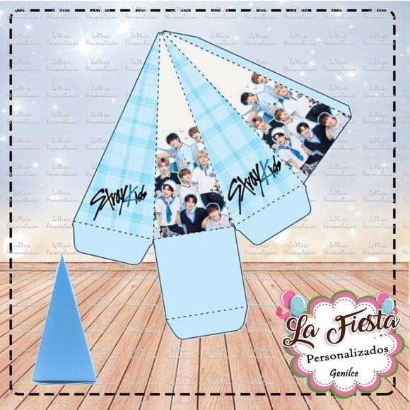 Caixa Piramide Banda Stray Kids