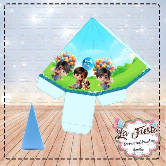 Caixa Piramide Bento e Totó