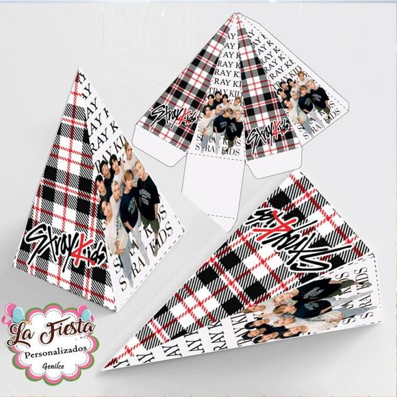 Caixa Piramide Banda Stray Kids