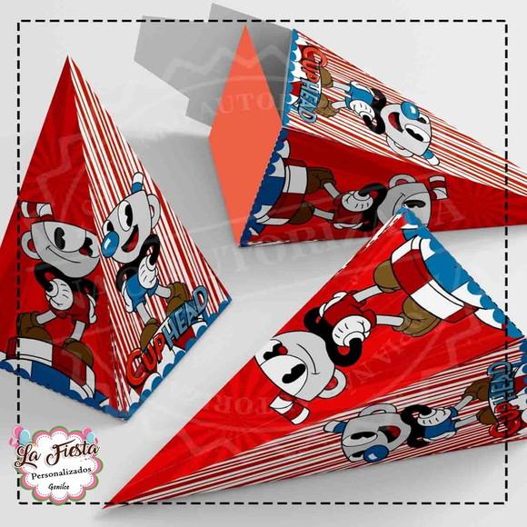 Caixa Piramide Cuphead