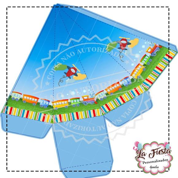 Caixa Piramide Fábrica de Brinquedos