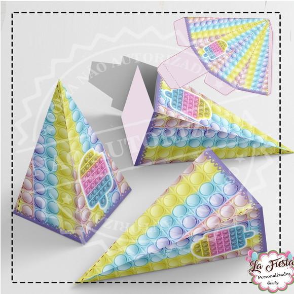 Caixa Piramide Fidget Toy