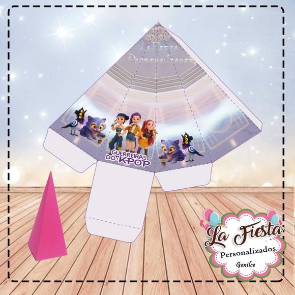 Caixa Piramide Guerreiras do Kpop