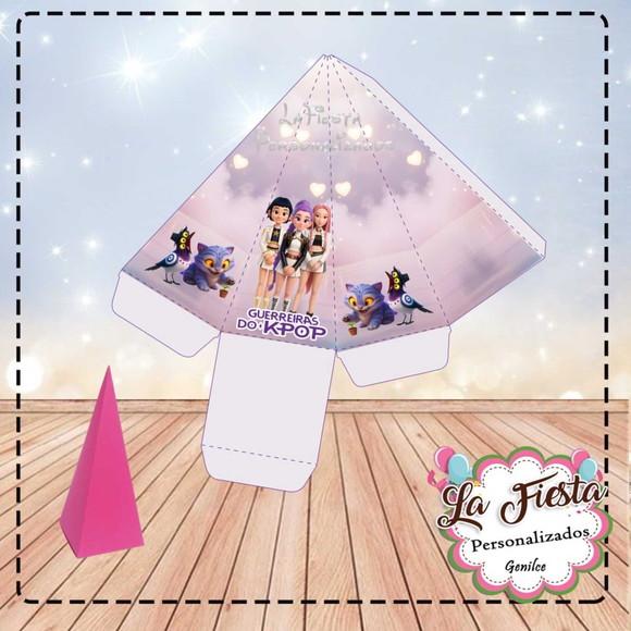 Caixa Piramide Guerreiras do Kpop
