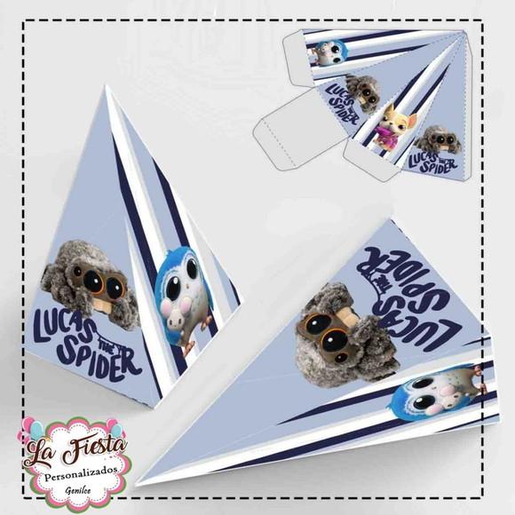 Caixa Piramide Lucas a Aranha Spider