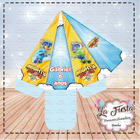 Caixa Piramide Patrulha Canina Super Filhotes