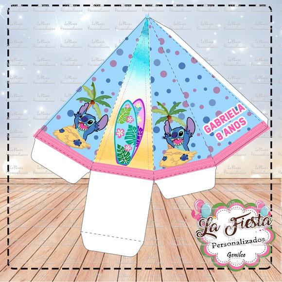 Caixa Piramide Stitch