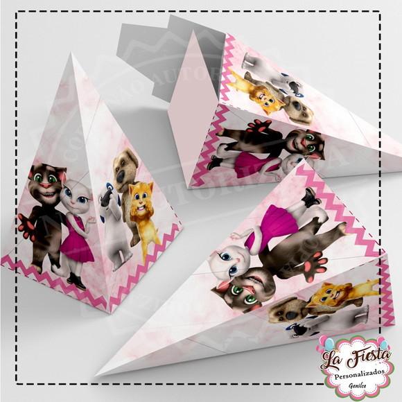 Caixa Piramide Talking Angela
