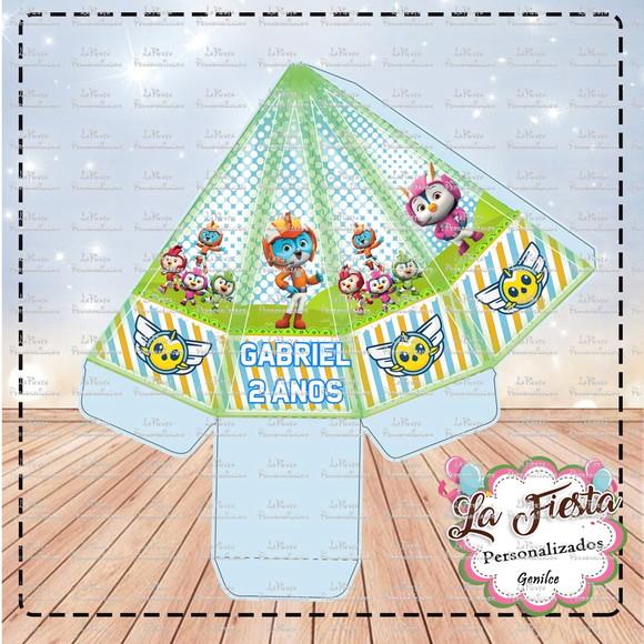 Caixa Piramide Top Wing