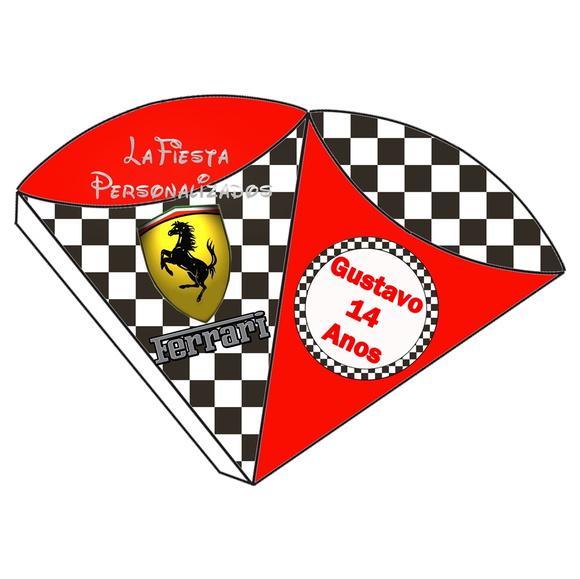 Cone Dois Lados Ferrari