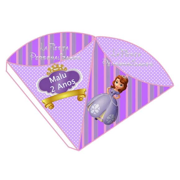 Cone Dois Lados Princesa Sofia