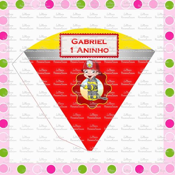 Cone Redondo Bombeiro