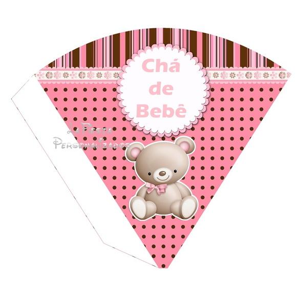 Cone Redondo Chá de Bebê