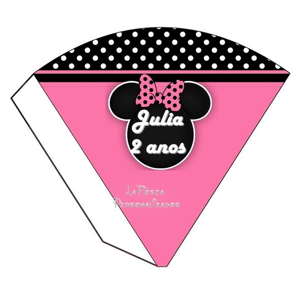 Cone Redondo Minnie Rosa
