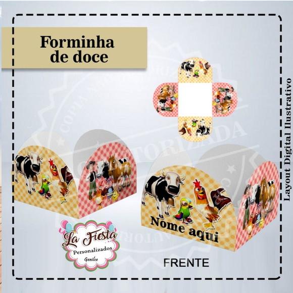 Forminha Docinhos Fazenda do Zenon