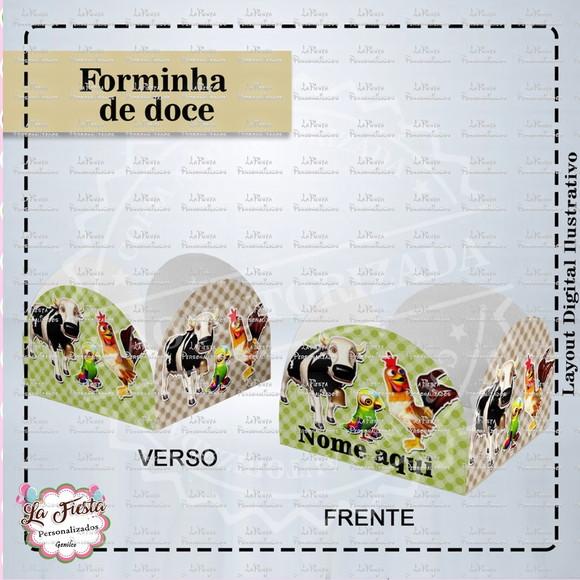 Forminha Docinhos Fazenda do Zenon