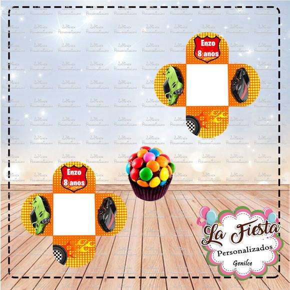 Forminha Docinhos Hot Wheels