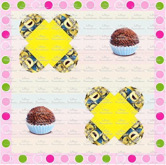 Forminha Docinhos Minions
