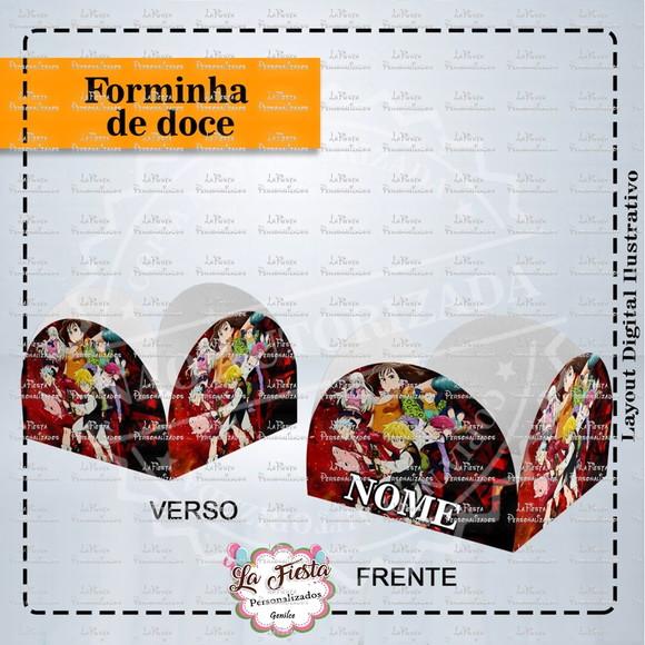 Forminha Docinhos Nanatsu no Taizai