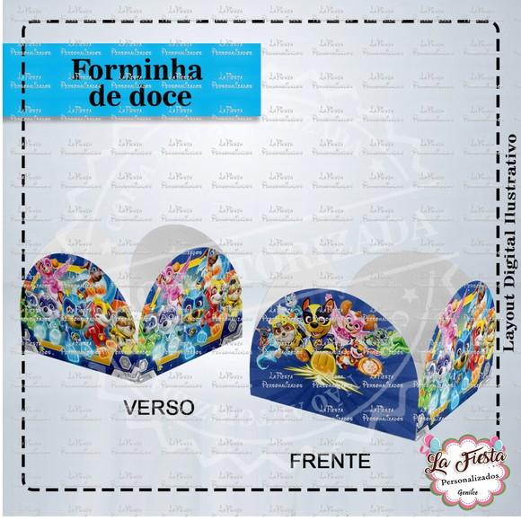 Forminha Docinhos Patrulha Canina Super Filhotes