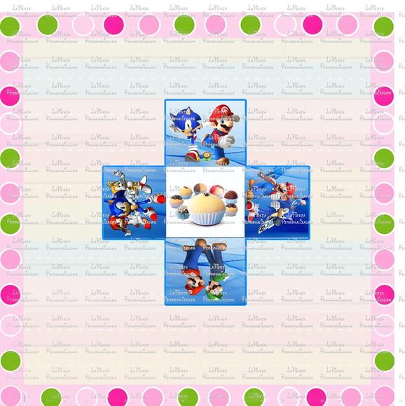 Forminha Docinhos Sonic