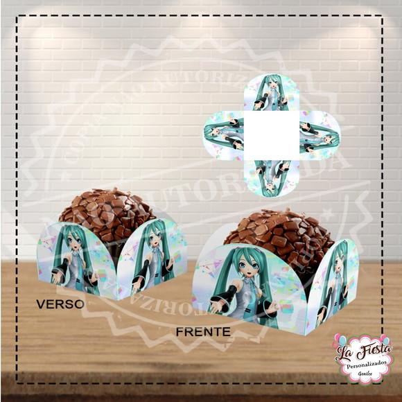 Forminha para Docinhos Hatsune Miku