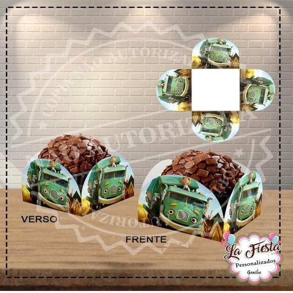Forminha para Docinhos Zé Coleta /Trash Truck