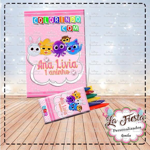 Revistinha de Colorir Bolofofos
