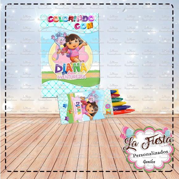 Revistinha de Colorir Dora Aventureira