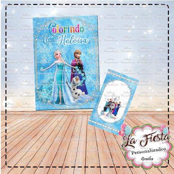 Revistinha de Colorir Frozen - Uma Aventura Congelante