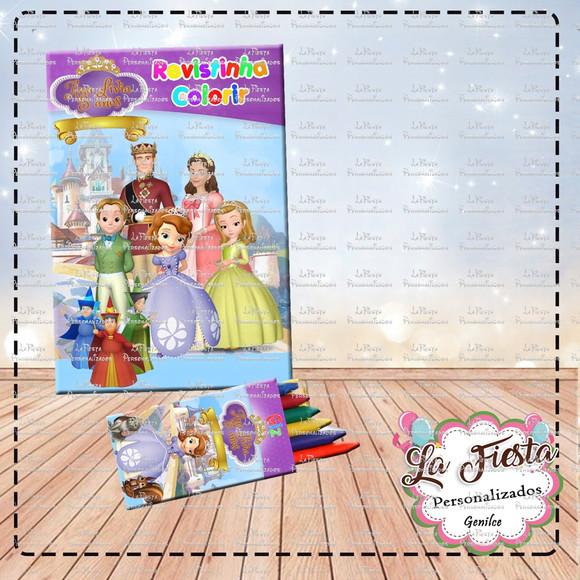 Revistinha de Colorir Princesa Sofia