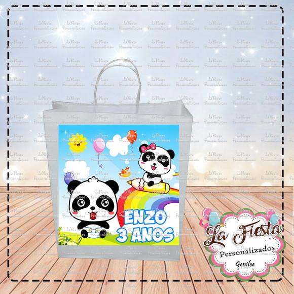 Rótulo Adesivo para Sacolinha Baby Bus