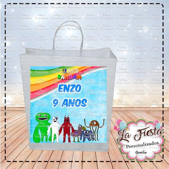 Rótulo Adesivo para Sacolinha Garten Of Banban